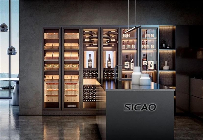 SICAO新朝半定制：更轻量化的高端酒柜定制体验(图2)