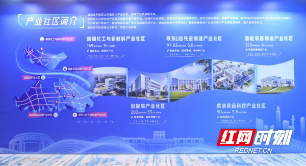 从园区到社区：望城经开区五大产业社区落地219亿项目签约启动(图3)