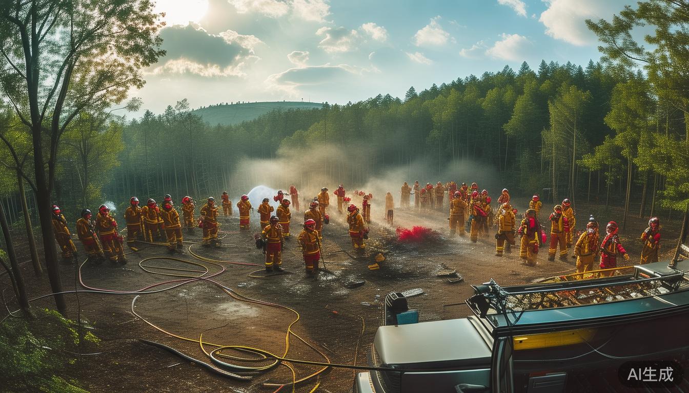 冠军风采！南城森林消防如何在水泵串联输水中力压群雄、连夺多项第一？(图7)