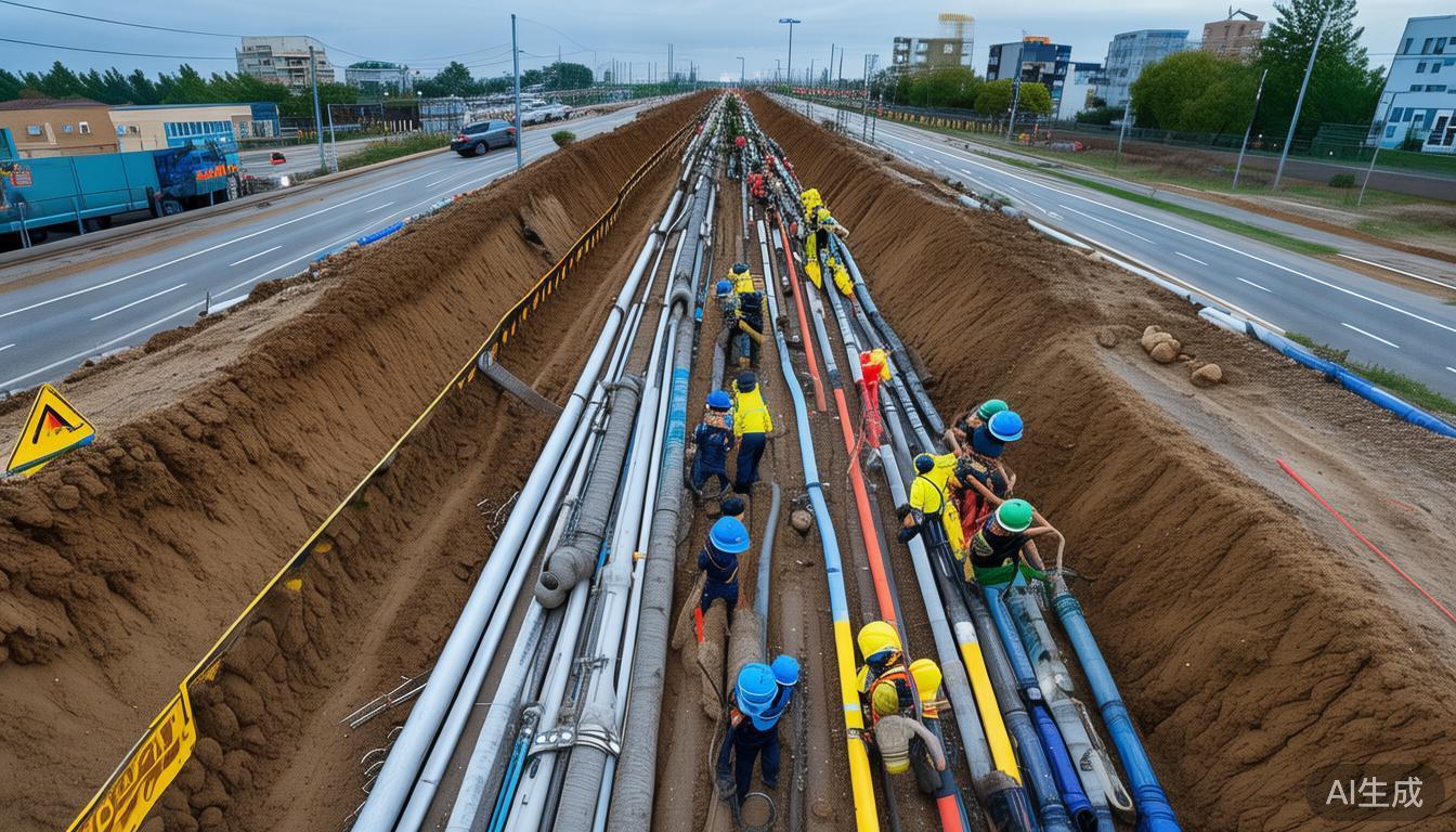 海原县地下管网大改造完成！你家门口的路再也不会积水堵车了吗？(图4)
